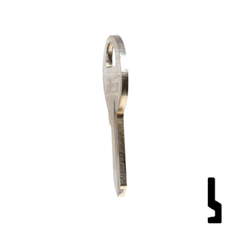 Uncut Key Blank | Imported Padlock, Master Padlock | EZ4, M1 Padlock Key Ilco