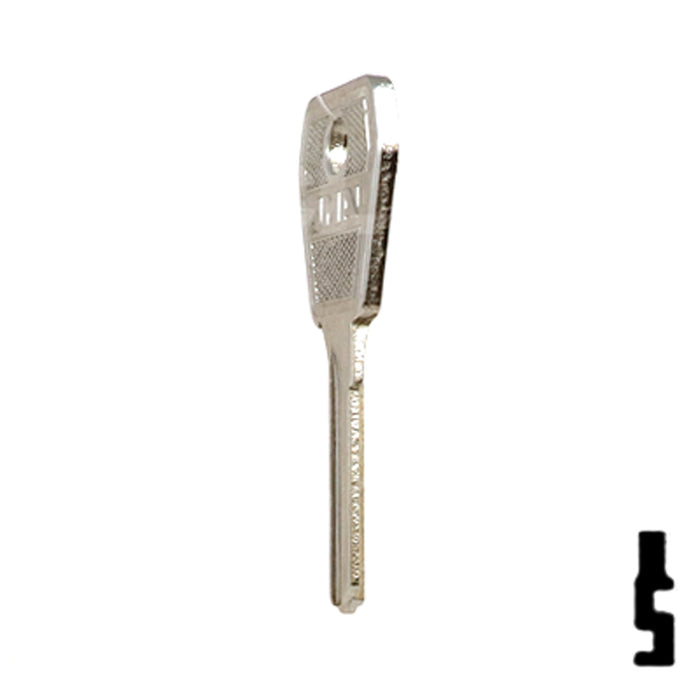 Uncut Key Blank | Lowe & Fletcher | LF-21 Padlock Key JMA USA