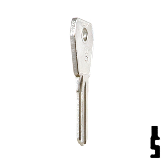 Uncut Key Blank | Lowe & Fletcher | LF-21 Padlock Key JMA USA
