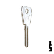 Uncut Key Blank | Lowe & Fletcher | LF-21 Padlock Key JMA USA