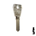 Uncut Key Blank | Lowe & Fletcher | LF-21 Padlock Key JMA USA