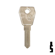 Uncut Key Blank | Lowe & Fletcher | LF-21 Padlock Key JMA USA