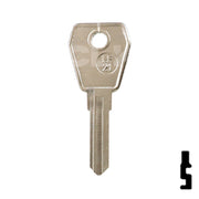 Uncut Key Blank | Lowe & Fletcher | LF-21 Padlock Key JMA USA