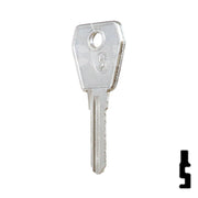 Uncut Key Blank | Lowe & Fletcher | LF-21 Padlock Key JMA USA