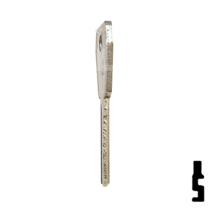 Uncut Key Blank | Lowe & Fletcher | LF-21 Padlock Key JMA USA