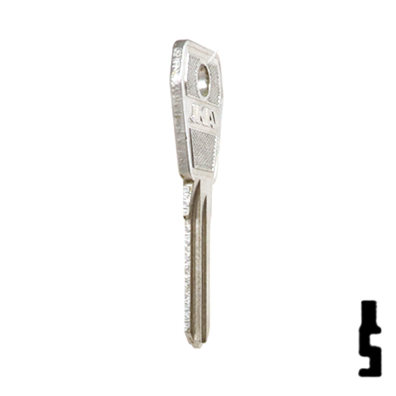 Uncut Key Blank | Lowe & Fletcher | LF-21 Padlock Key JMA USA