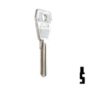 Uncut Key Blank | Lowe & Fletcher | LF-21 Padlock Key JMA USA