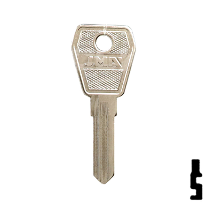 Uncut Key Blank | Lowe & Fletcher | LF-21 Padlock Key JMA USA