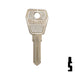 Uncut Key Blank | Lowe & Fletcher | LF-21 Padlock Key JMA USA