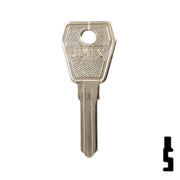 Uncut Key Blank | Lowe & Fletcher | LF-21 Padlock Key JMA USA