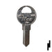 Uncut Key Blank | Master | 1092K Padlock Key Ilco