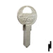 Uncut Key Blank | Master | 1092K Padlock Key Ilco