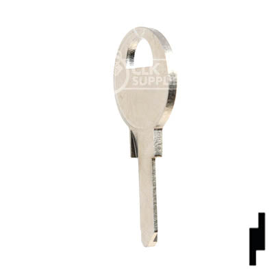 Uncut Key Blank | Master | 1092K Padlock Key Ilco