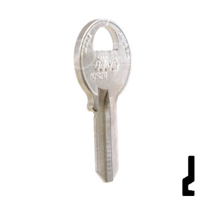 Uncut Key Blank | Master | 1092R Padlock Key Ilco