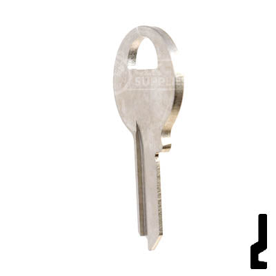 Uncut Key Blank | Master | 1092R Padlock Key Ilco