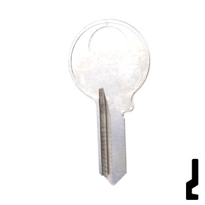 Uncut Key Blank | Master | 1092R Padlock Key Ilco