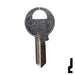 Uncut Key Blank | Master | 1092R Padlock Key Ilco