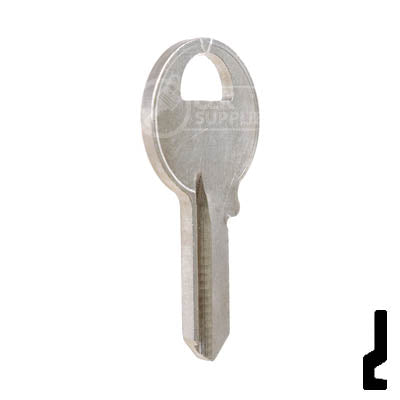 Uncut Key Blank | Master | 1092R Padlock Key Ilco