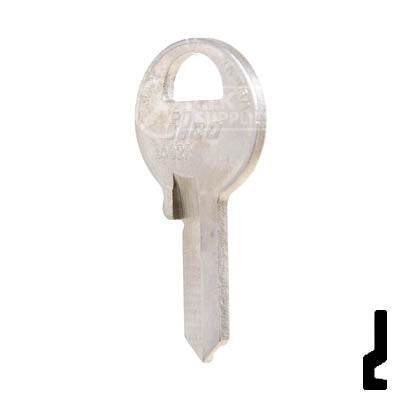 Uncut Key Blank | Master | 1092R Padlock Key Ilco