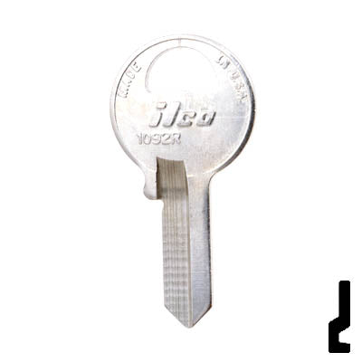 Uncut Key Blank | Master | 1092R Padlock Key Ilco