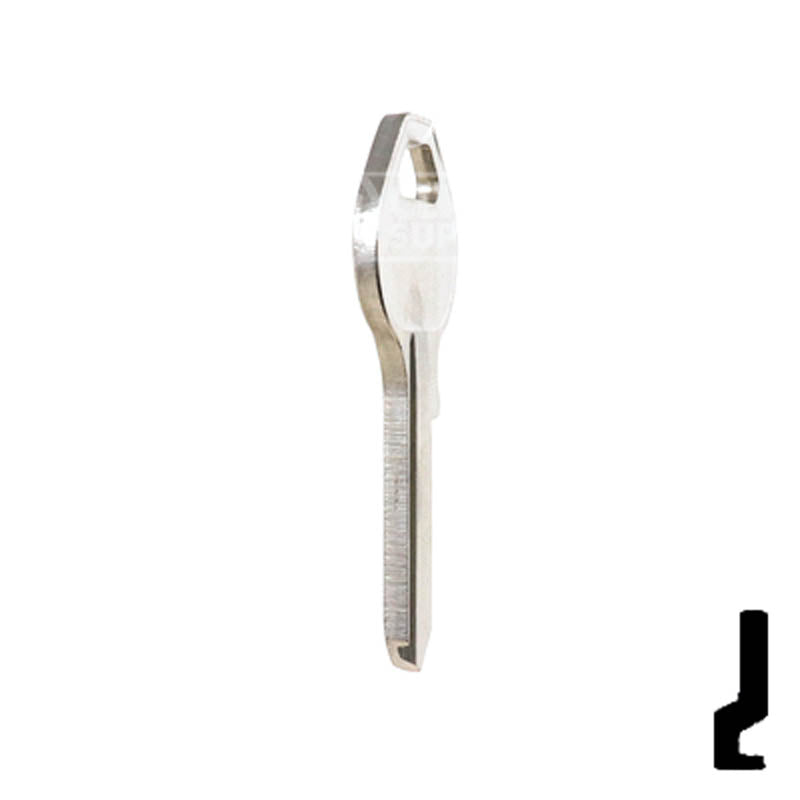 Uncut  Key Blank | Master | 1092VM, M5 Padlock Key Ilco