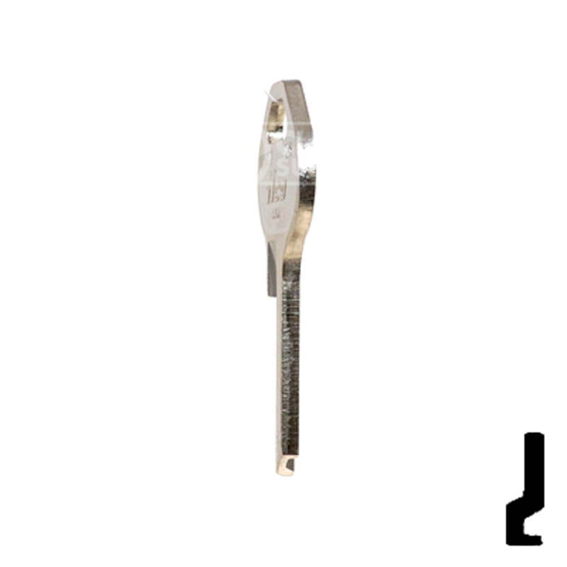 Uncut  Key Blank | Master | 1092VM, M5 Padlock Key Ilco