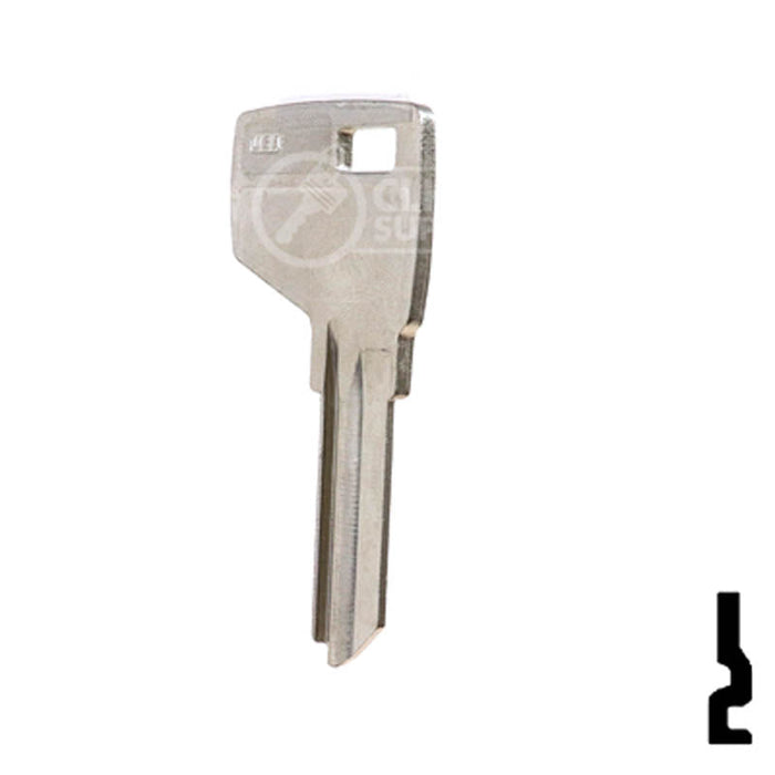 Uncut  Key Blank | Master, Dexter | MD1054K, MD17 Padlock Key Ilco