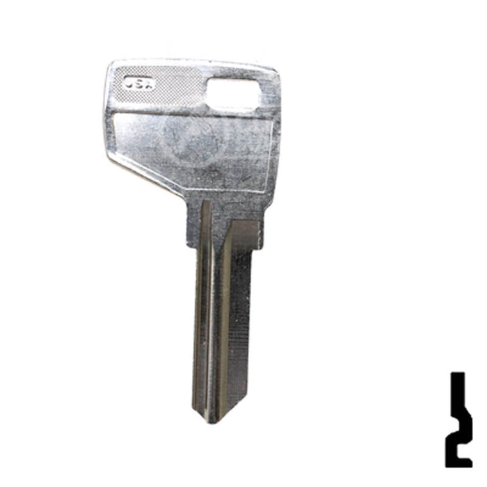 Uncut  Key Blank | Master, Dexter | MD1054K, MD17 Padlock Key Ilco