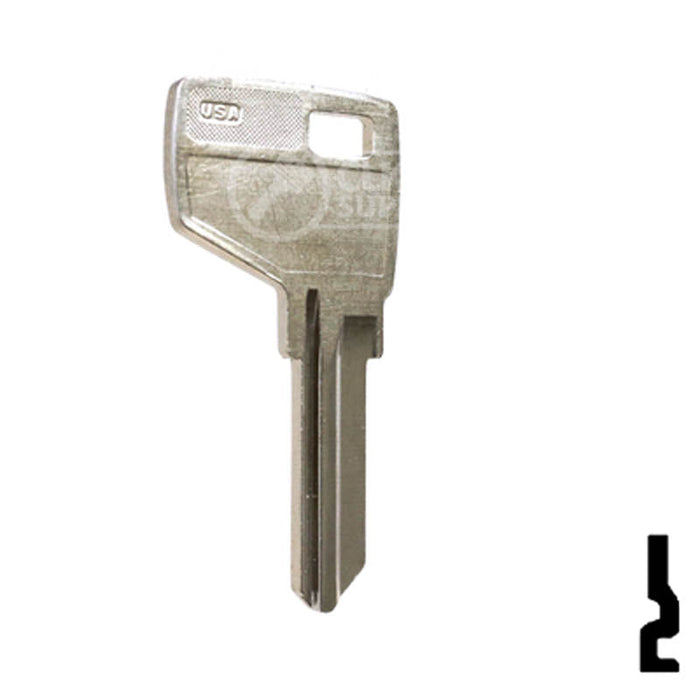 Uncut  Key Blank | Master, Dexter | MD1054K, MD17 Padlock Key Ilco