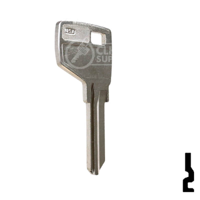 Uncut  Key Blank | Master, Dexter | MD1054K, MD17 Padlock Key Ilco