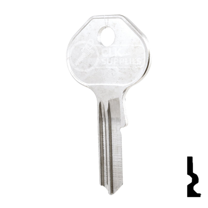 Uncut Key Blank | Master Padlock | 1092, 6000, M20 Padlock Key Ilco