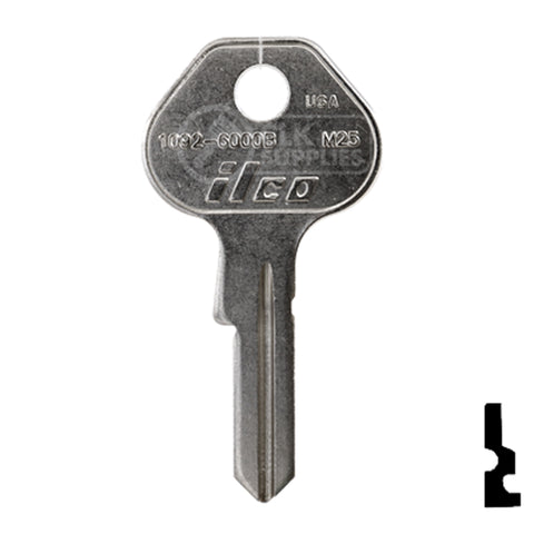 Uncut  Key Blank | Master Padlock | 1092, 6000B, M25