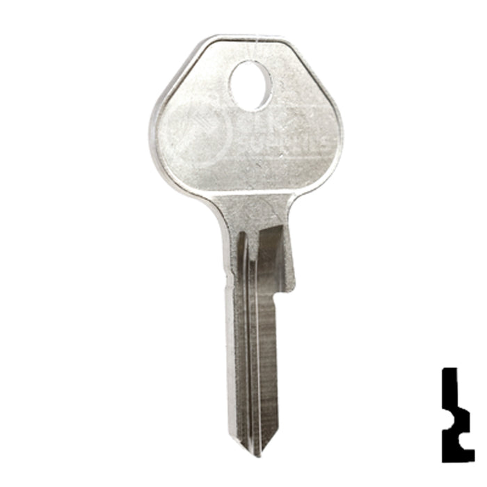 Uncut  Key Blank | Master Padlock | 1092, 6000B, M25 Padlock Key Ilco