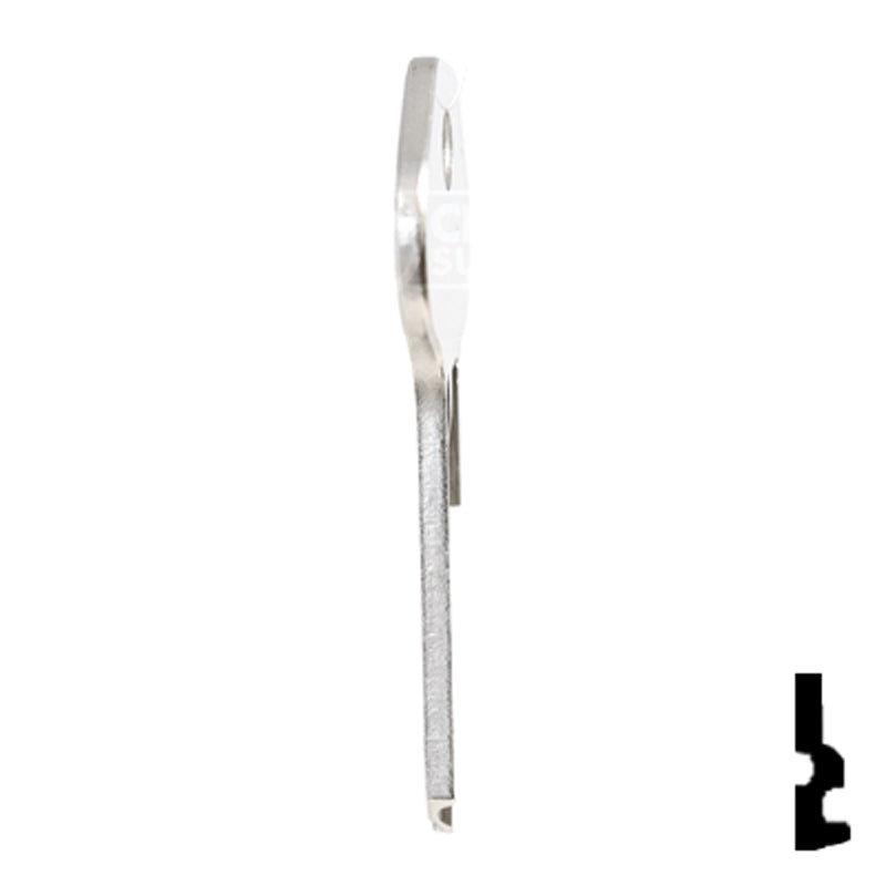 Uncut Key Blank | Master Padlock | 1092, 7000, M21 Padlock Key Ilco