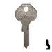 Uncut Key Blank | Master Padlock | 1092-900. M19 Padlock Key Ilco