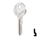 Uncut Key Blank | Master Padlock | 1092-900. M19 Padlock Key Ilco