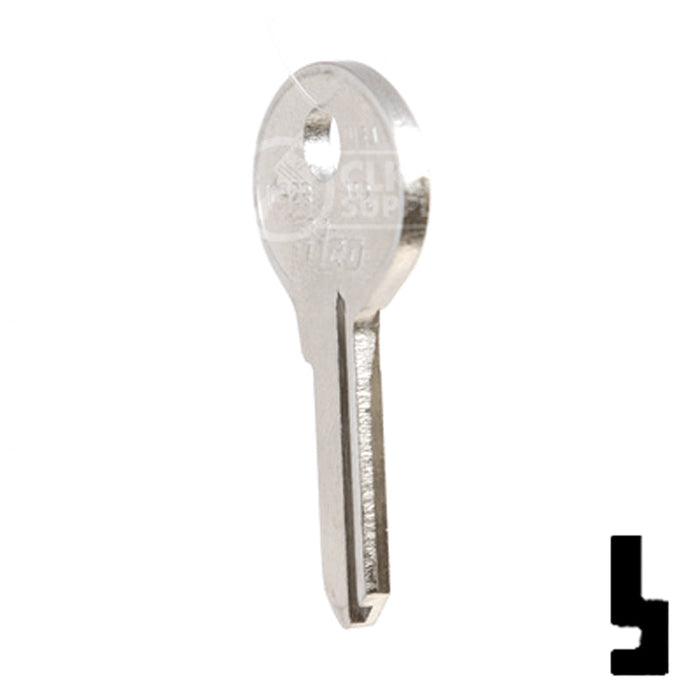 Uncut Key Blank | Master Padlock | 1092B, M2 Padlock Key Ilco