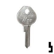 Uncut Key Blank | Master Padlock | 1092CNTLBI Padlock Key Ilco
