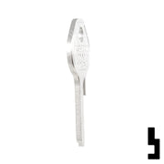 Uncut Key Blank | Master Padlock | 1092CNTLBI Padlock Key Ilco