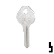 Uncut Key Blank | Master Padlock | 1092CNTLBI Padlock Key Ilco