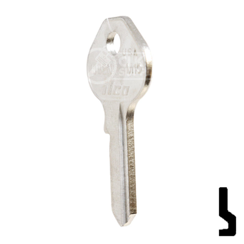 Uncut  Key Blank | Master Padlock | 1092N, M10 Padlock Key Ilco