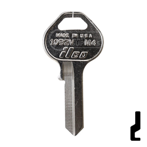 Uncut  Key Blank | Master Padlock | 1092V, M4