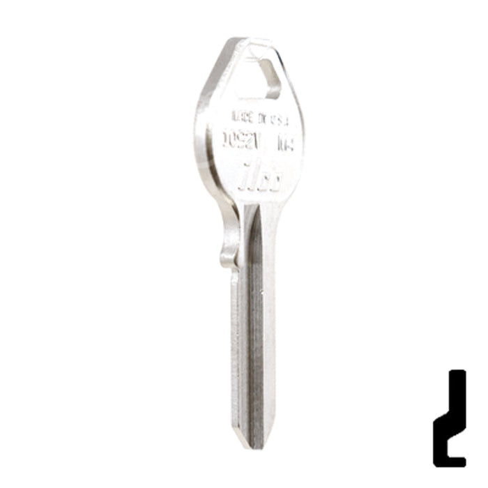 Uncut  Key Blank | Master Padlock | 1092V, M4 Padlock Key Ilco