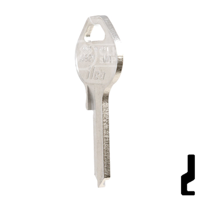 Uncut  Key Blank | Master Padlock | 1092V, M4 Padlock Key Ilco