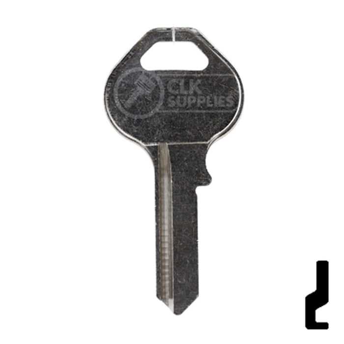 Uncut  Key Blank | Master Padlock | 1092V, M4 Padlock Key Ilco