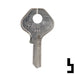 Uncut Key Blank | Master Padlock | 1092VB Padlock Key Ilco