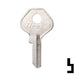 Uncut Key Blank | Master Padlock | 1092VB Padlock Key Ilco