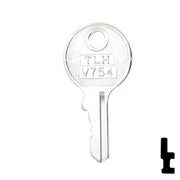 Uncut Key Blank | Master Padlock | BD134 Padlock Key Framon Manufacturing Company, Inc
