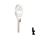Uncut Key Blank | Master Padlock | BD134 Padlock Key Framon Manufacturing Company, Inc