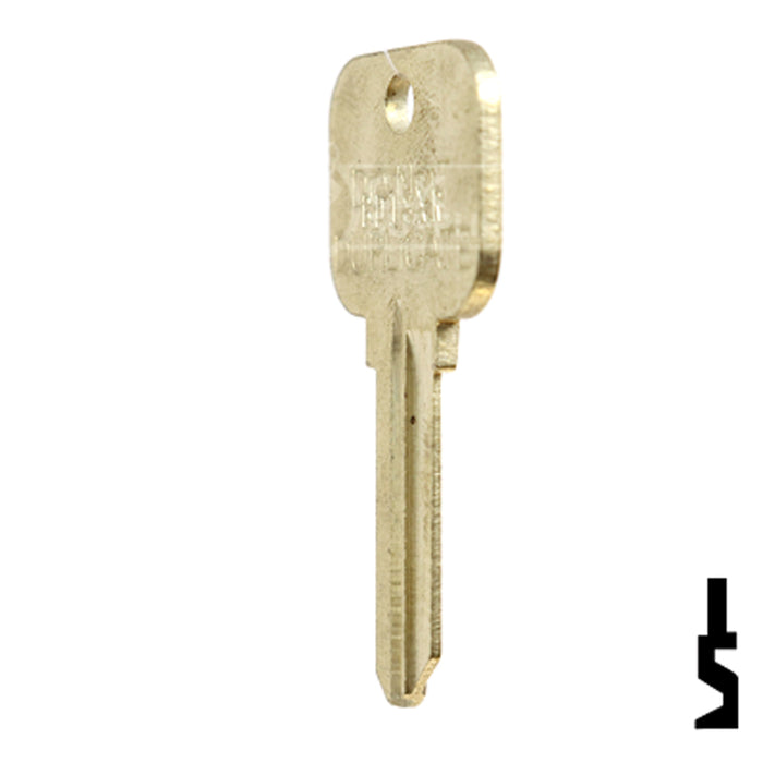 Uncut Key Blank | Master Padlock, Dexter | BD18XR Padlock Key Framon Manufacturing Company, Inc